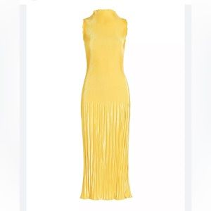 L’idee Soiree Sleeveless Pleated Gown
